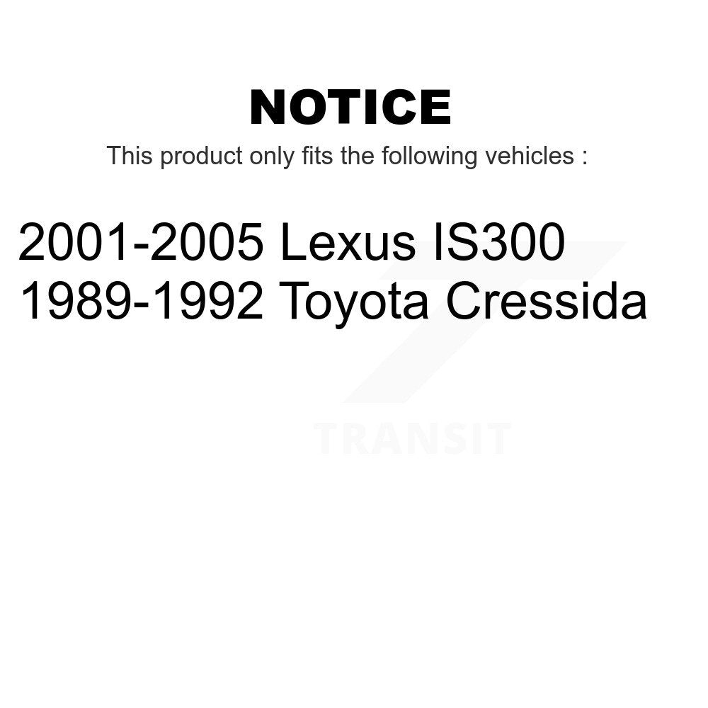 Front Wheel Bearing Pair For Lexus IS300 Toyota Cressida K70-100553