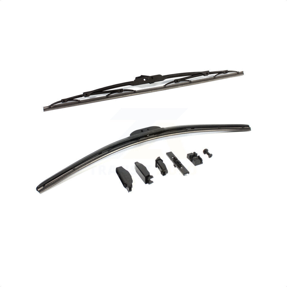 Front Wiper Blades Kit For Nissan Versa Fiat 500 Chevrolet Spark Mazda 2 EV Micra K90-100022