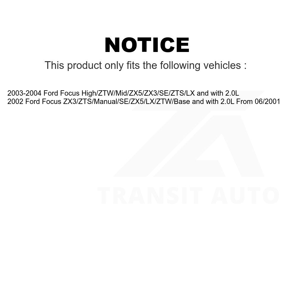 Fuel Pump Module Assembly AGY-00310132 For Ford Focus