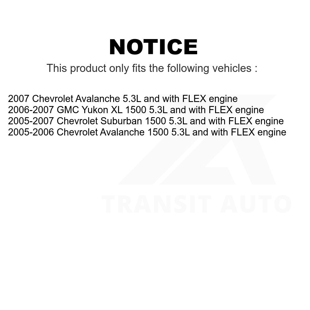 Fuel Pump Module Assembly AGY-00310270 For Chevrolet Suburban 1500 GMC Yukon XL Avalanche 5.3L with FLEX engine