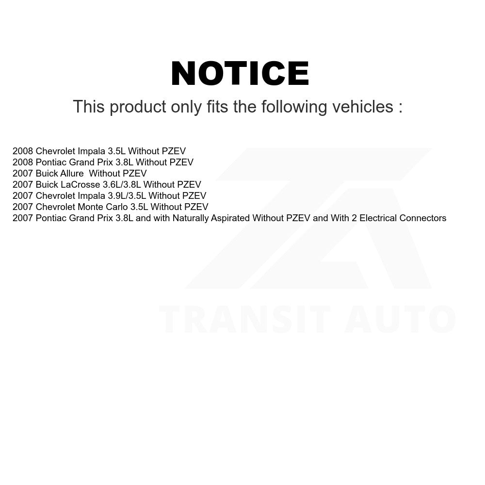 Fuel Pump Module Assembly AGY-00310282 For Chevrolet Impala Pontiac Grand Prix Buick LaCrosse Monte Carlo Allure