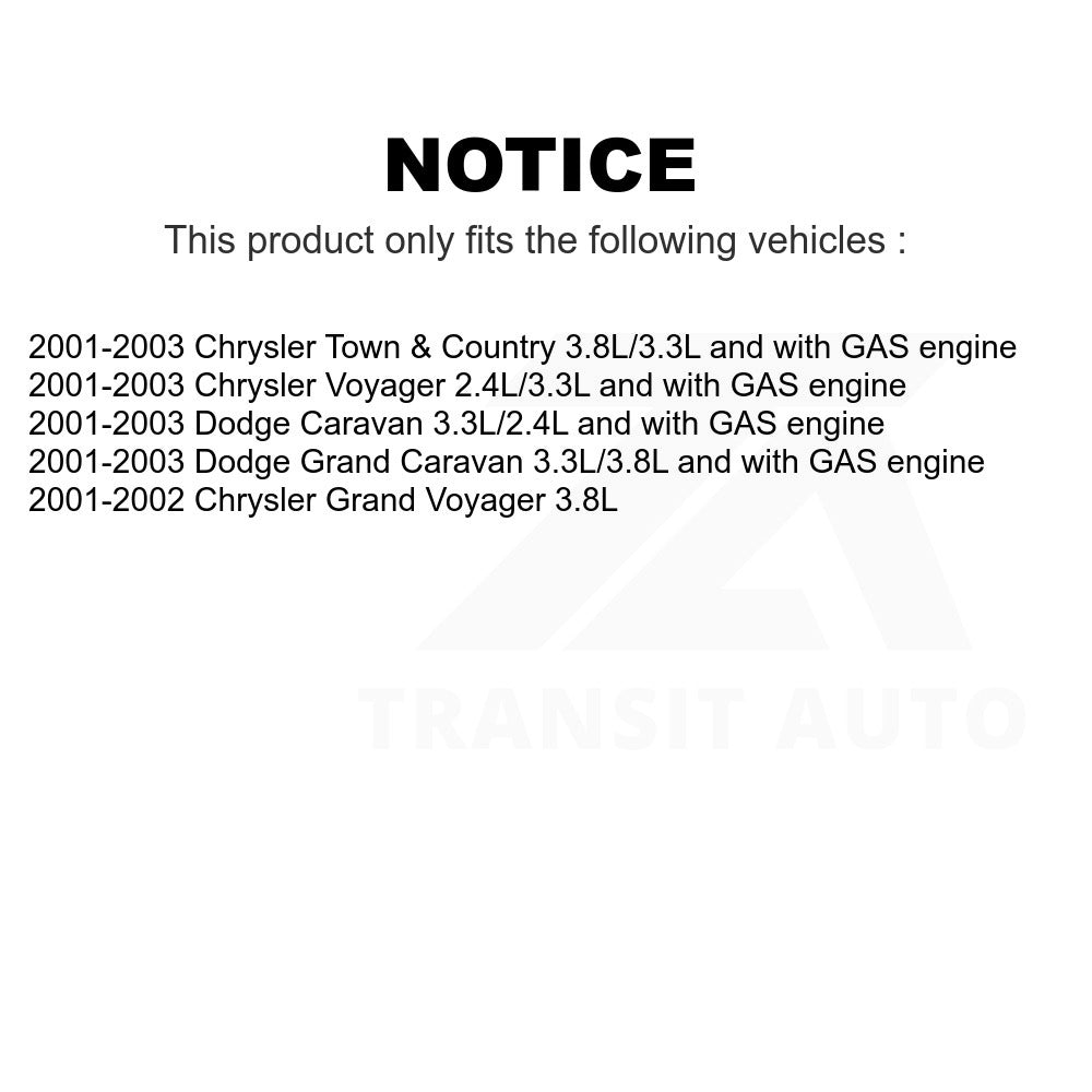 Fuel Pump Module Assembly AGY-00310398 For Dodge Chrysler Grand Caravan Town & Country Voyager