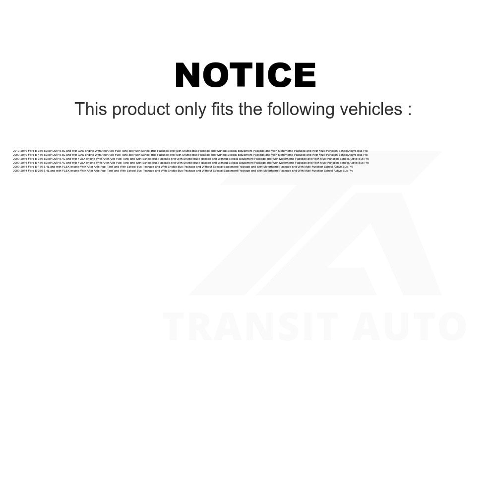 Fuel Pump Module Assembly AGY-00310591 For Ford E-350 Super Duty E-250 E-150 E-450