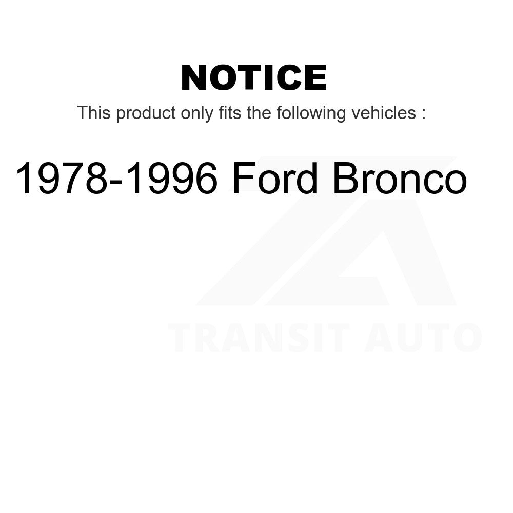 Fuel Tank Strap AGY-01110026 For 1978-1996 Ford Bronco