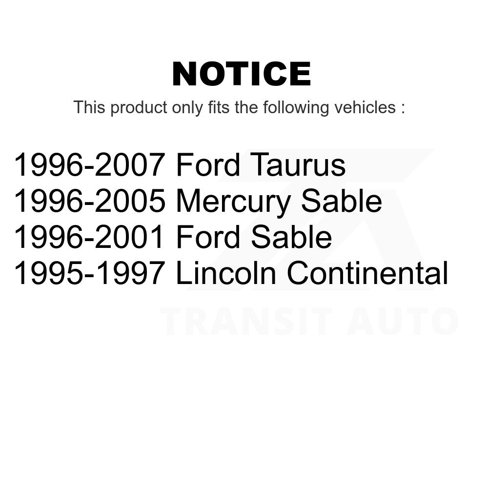Fuel Tank Strap AGY-01110125 For Ford Taurus Mercury Sable Lincoln Continental