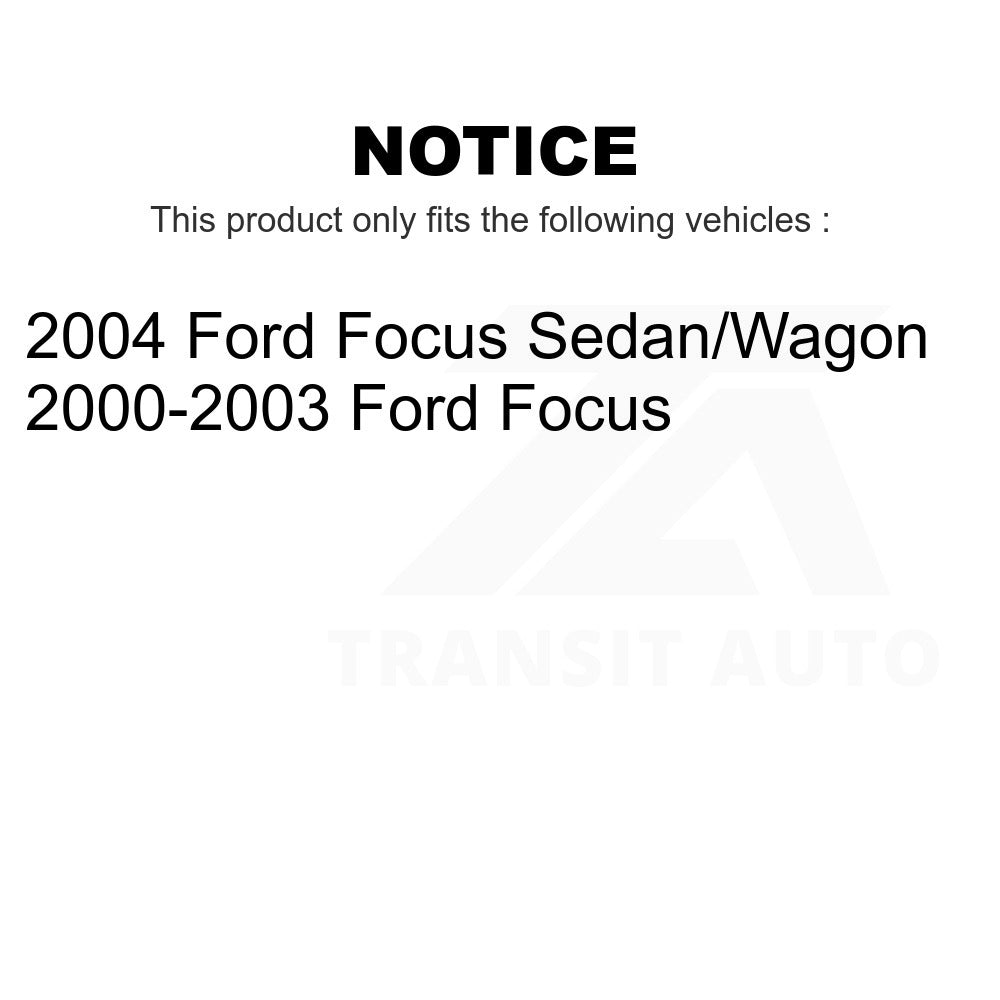 Fuel Tank Strap AGY-01110167 For Ford Focus
