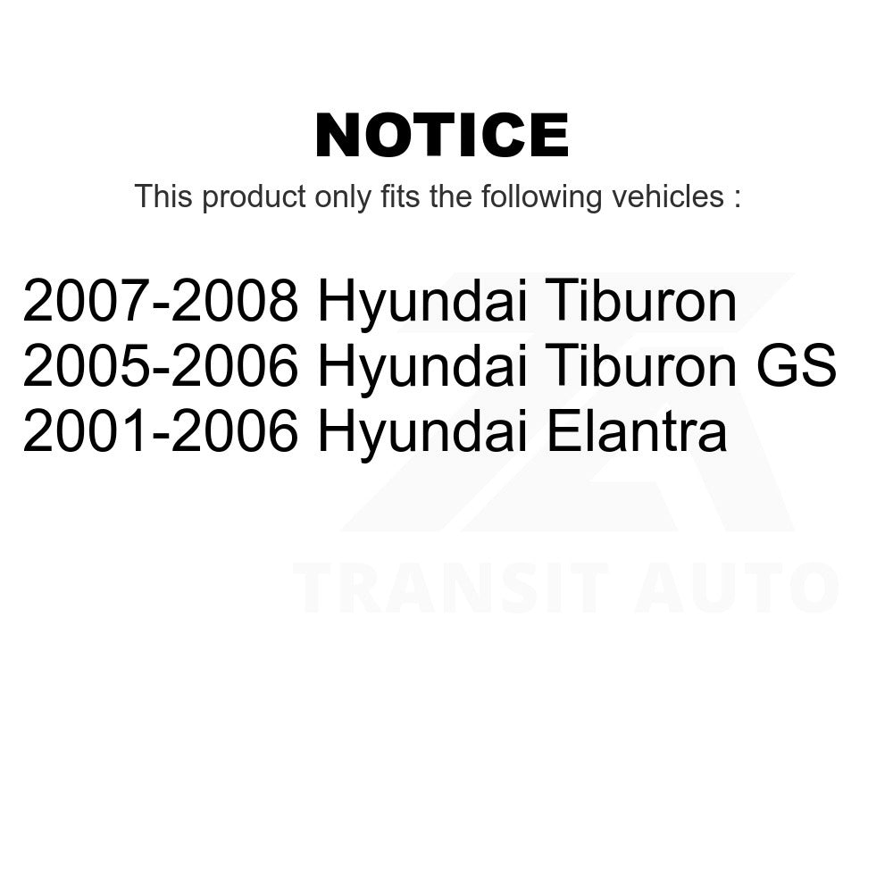 Fuel Tank Strap AGY-01110241 For Hyundai Elantra Tiburon