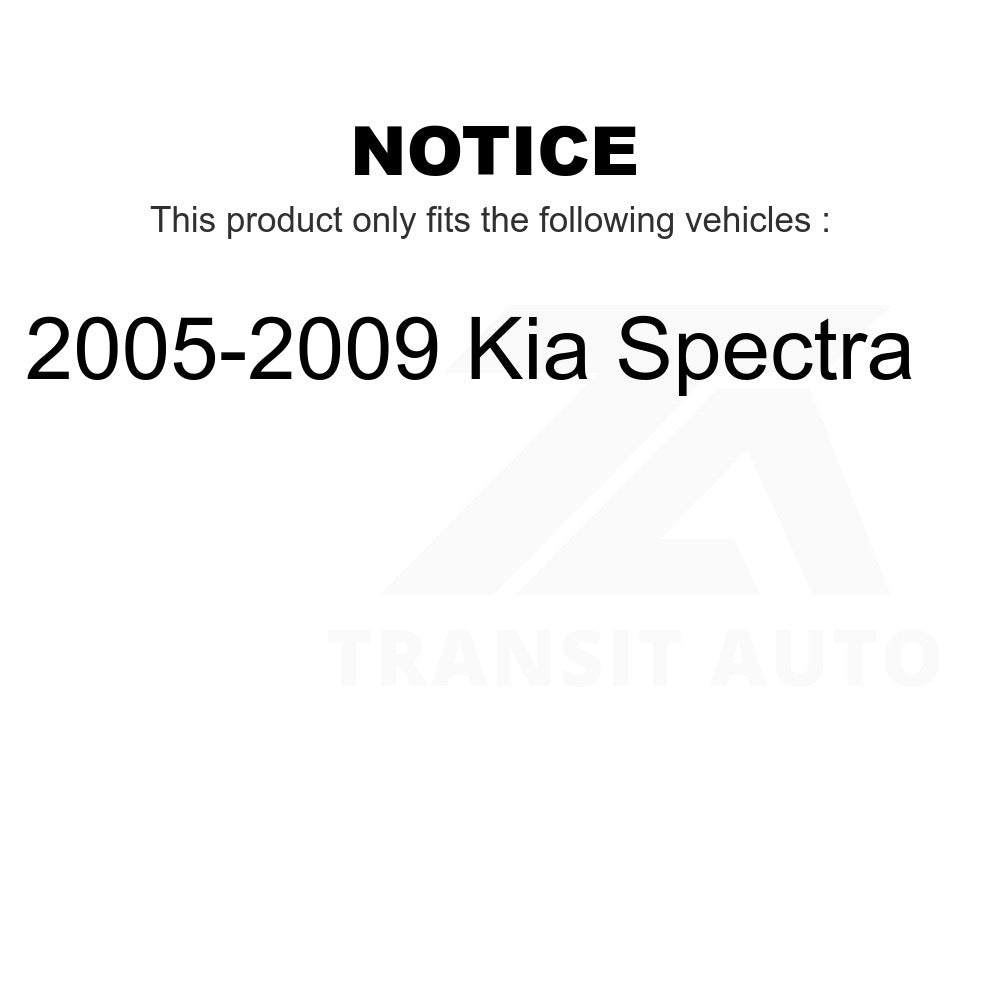 Fuel Tank Strap AGY-01110283 For 2005-2009 Kia Spectra