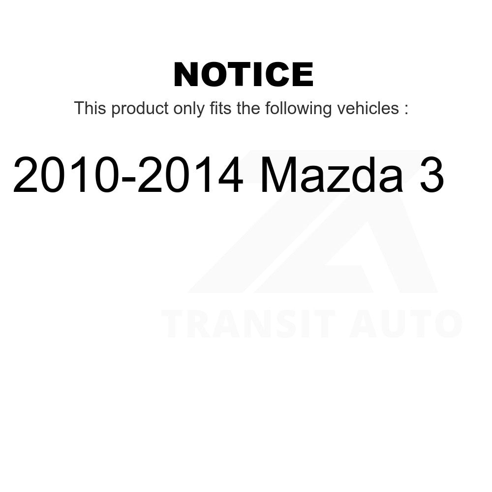 Fuel Tank Strap AGY-01110358 For 2010-2014 Mazda 3
