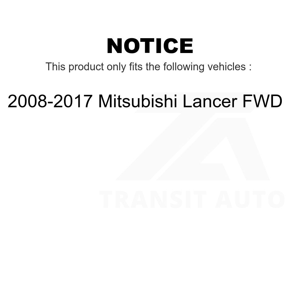 Fuel Tank Strap AGY-01110404 For 2008-2017 Mitsubishi Lancer FWD