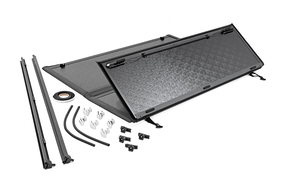 Hard Low Profile Bed Cover | 5'9" Bed | No Rail Caps | Chevy/GMC 1500 (07-13)