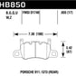Hawk Audi 14-19 Porsche 911 / 2016 Cayman / 17-19 Panamera PC Rear Brake Pads w/ Carbon Ceramics