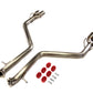 PLM Axle Back Exhaust Muffler Delete For 17-19 Lexus IS & 15-19 RC