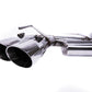 PLM Axle Back Muffler Delete Chevy Camaro SS ZL1 V8 2016 - 2022 Stainless Steel