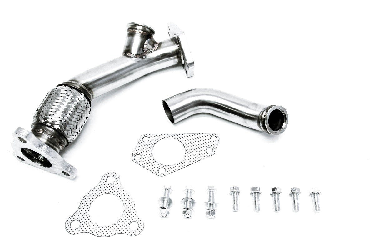 PLM Power Driven Subaru 3-Bolt EWG Up Pipe with Turbosmart WG40 Gen V Wastegate