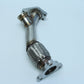 PLM Power Driven Subaru EWG 3-Bolt Up Pipe & Dump Tube 38mm
