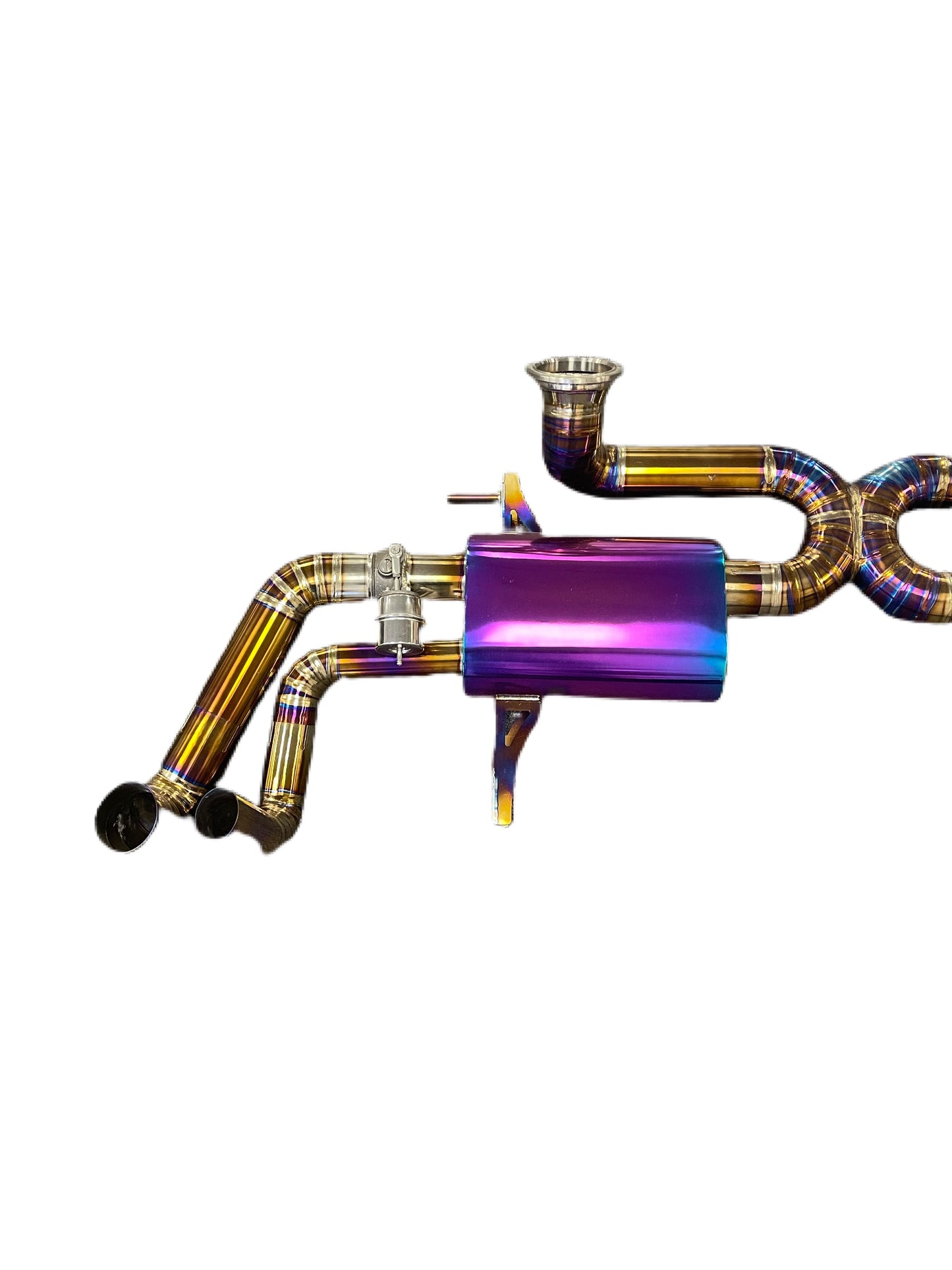 PLM Electronically Valved Titanium Exhaust - Lamborghini Huracan LP610-4