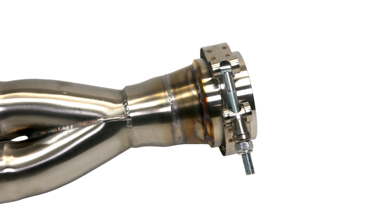 PLM K-Series K20 Civic Si FG Header with 3" V-band Collector