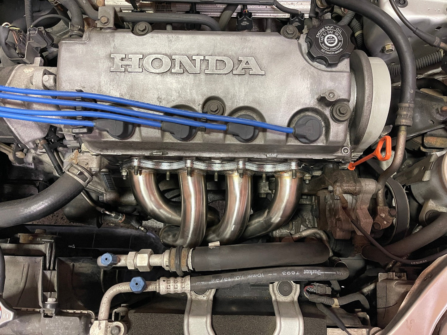 Private Label Mfg. Power Driven D-Series TA header SOHC D16 D15