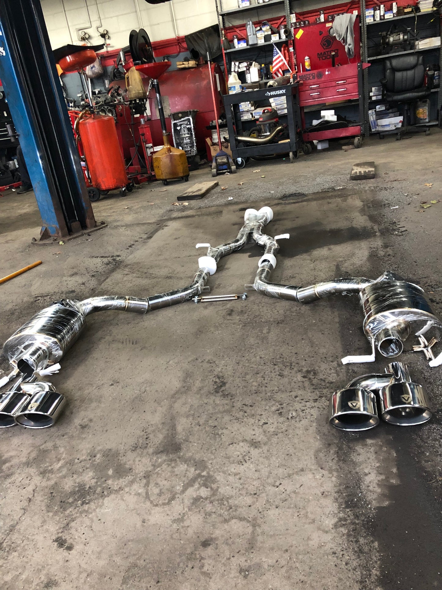 Mercedes C63 AMG W204 Valved Sport Exhaust System