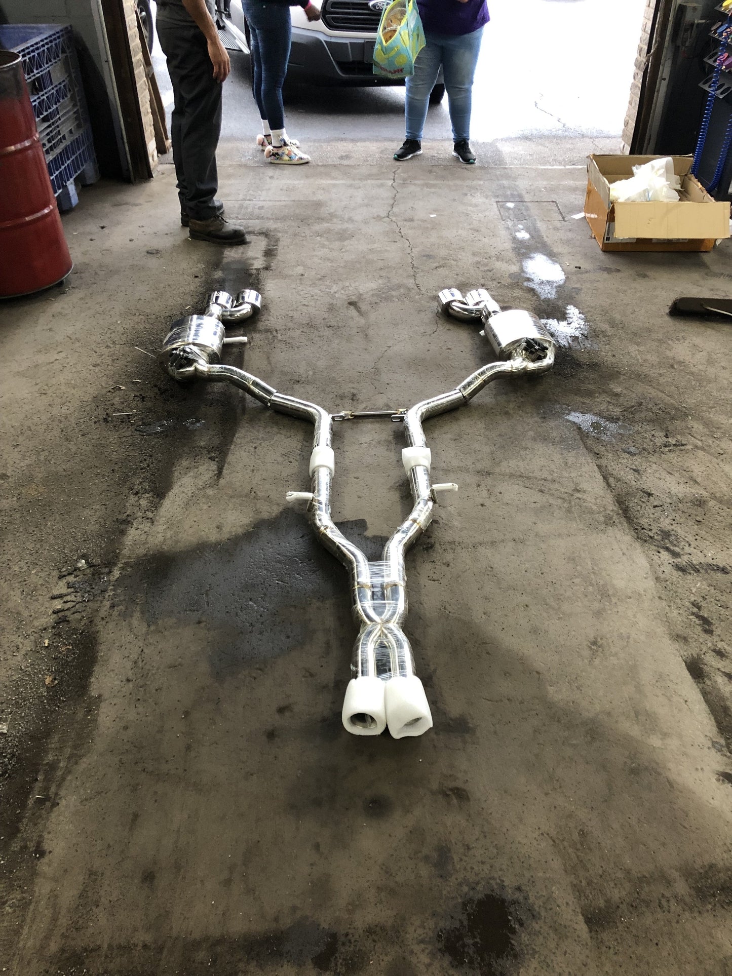 Mercedes C63 AMG W204 Valved Sport Exhaust System