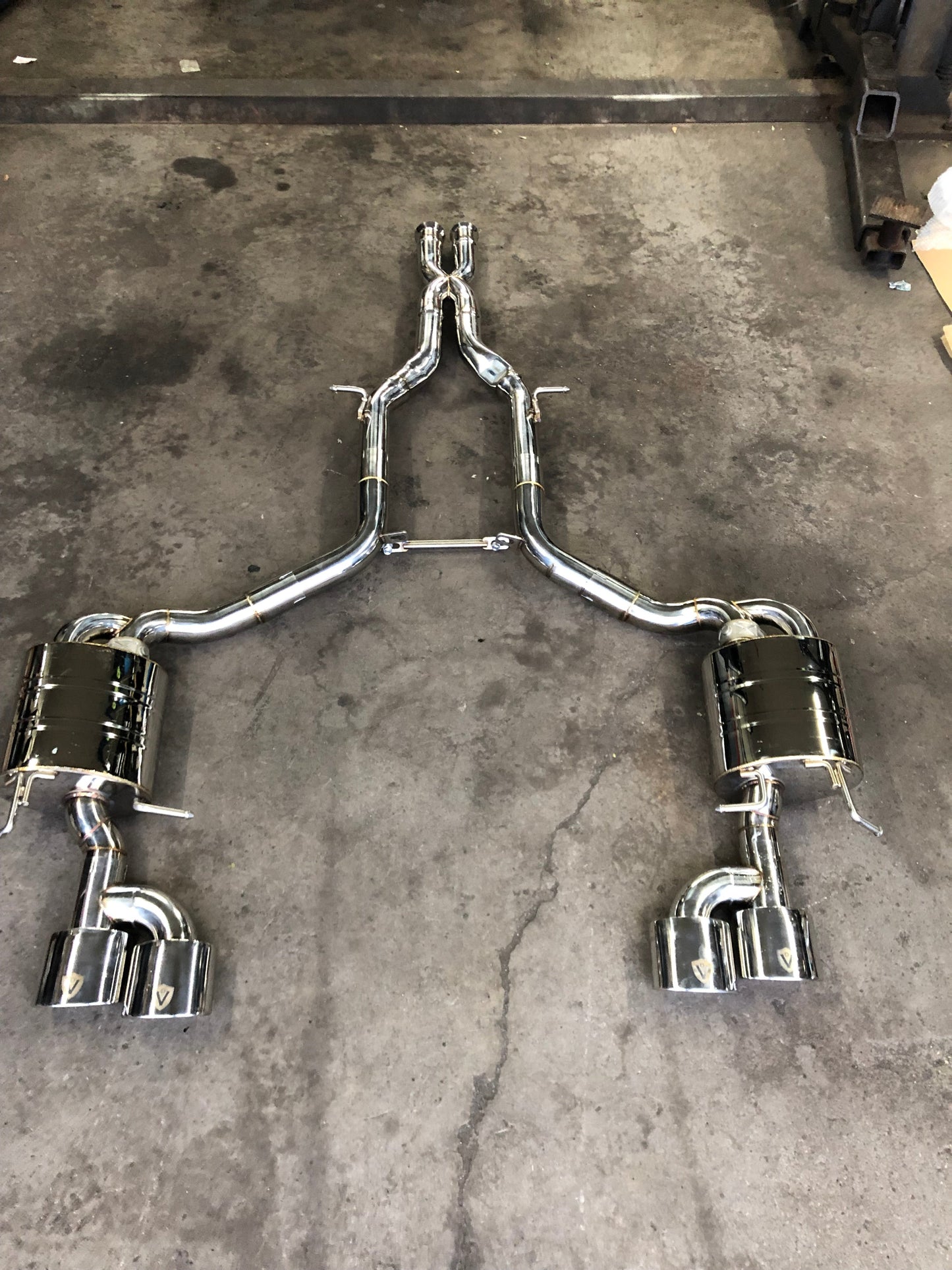 Mercedes C63 AMG W204 Valved Sport Exhaust System