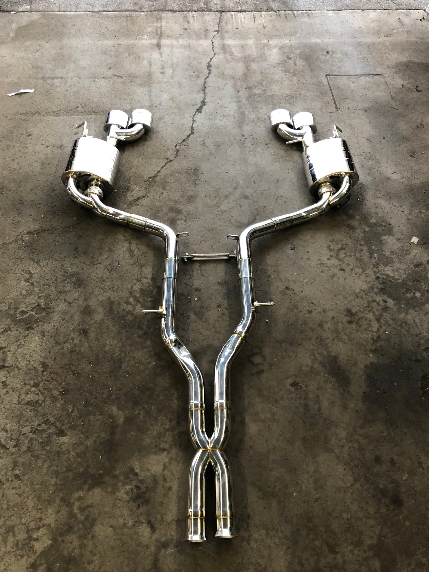 Mercedes C63 AMG W204 Valved Sport Exhaust System