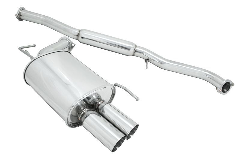 Infiniti G35 Sedan 03-06 (RWD Only) OE-RS Exhaust System - Stainless Rolled Tips - MR-CBS-IG034D-R+M