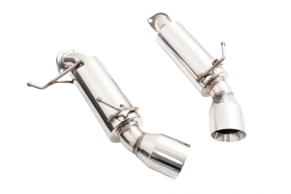 Infiniti G37 Coupe 08-13 / Q60 14-15 Dual Canister Exhaust System - MR-ABE-IG08