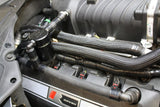 J&L 11-17 Ford Mustang GT (w/Roush/VMP S/C) Passenger Side Oil Separator 3.0 - Black Anodized