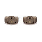 Rear Drum Brake Wheel Cylinder Pair For Chevrolet K1500 GMC Tahoe K2500 Suburban C2500 Express 3500 Yukon C1500 Cadillac Savana 2500 Escalade Blazer Fleetwood Brougham V2500 Commercial Chassis K14-100062