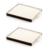 Cabin Air Filter (2 Pack) For Chevrolet Aveo Aveo5 Pontiac G3 Suzuki Wave Wave5 Swift+ K54-100132