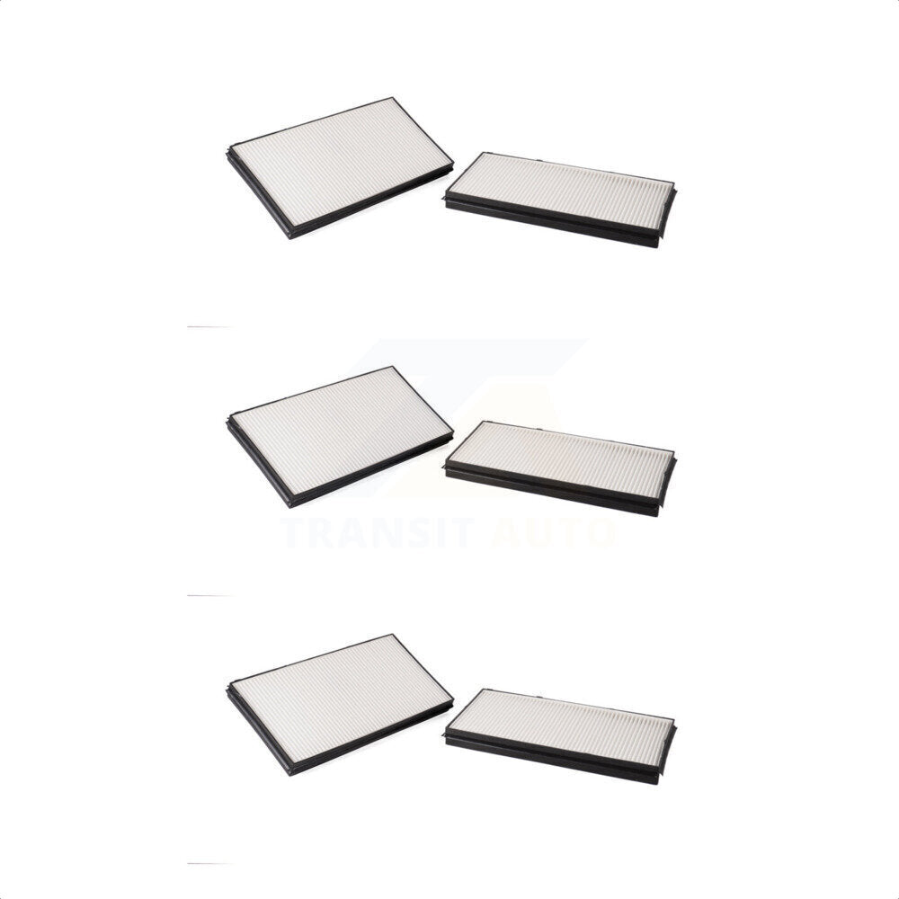 Cabin Air Filter (3 Pack) For BMW X5 535i 528i 525i 530i xDrive 650i X3 530xi 550i 535xi 645Ci 528xi 545i 525xi M5 M6 GT K54-100217