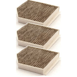 Cabin Air Filter (3 Pack) For Audi A6 Quattro A7 A8 S6 S7 RS7 S8 Sportback K54-100259
