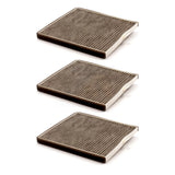 Cabin Air Filter (3 Pack) For Honda Pilot Odyssey Acura MDX K54-100266