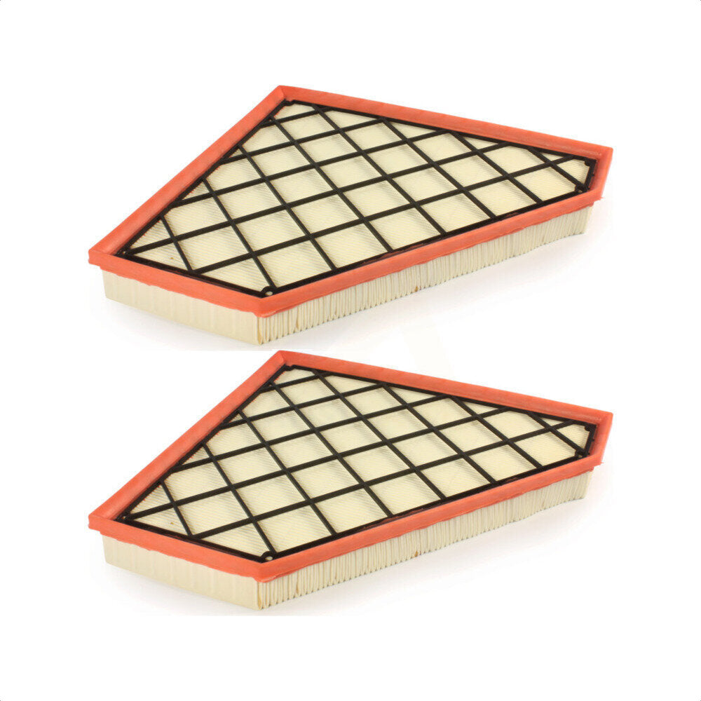 Air Filter (2 Pack) For Cadillac Chevrolet Camaro ATS CTS K57-100026