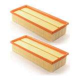 Air Filter (2 Pack) For Volkswagen Jetta Passat Tiguan Beetle CC Audi GTI Q3 Golf Eos A3 SportWagen Quattro TT Limited TTS K57-100031