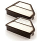 Air Filter (2 Pack) For 2010-2012 Hyundai Genesis Coupe 2.0L K57-100044