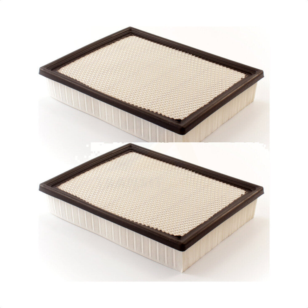 Air Filter (2 Pack) For Chevrolet Silverado 1500 GMC Sierra Tahoe 2500 HD Suburban Yukon Cadillac XL Escalade 3500 Avalanche ESV Classic LD EXT Limited C3500HD K57-100053