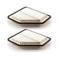 Air Filter (2 Pack) For 2008-2010 Chevrolet Cobalt 2.0L K57-100063