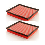 Air Filter (2 Pack) For 2002-2004 Jeep Grand Cherokee 4.7L with VIN J K57-100084