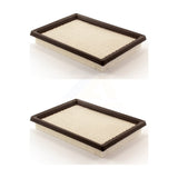 Air Filter (2 Pack) For Nissan Sentra Rogue INFINITI Juke Select Q50 FX35 Q60 QX70 300ZX Q70 Q70L FX37 M56 FX50 K57-100160