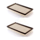 Air Filter (2 Pack) For Ford E-350 Econoline Club Wagon Super Duty E-450 E-550 2 Required K57-100162