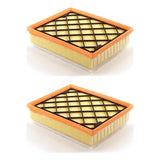 Air Filter (2 Pack) For Ford Fusion Edge Lincoln MKZ MKX Nautilus Continental GT K57-100180
