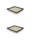 Air Filter (2 Pack) For Chevrolet Malibu Impala Cadillac XTS Buick Regal Limited K57-100296
