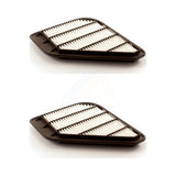 Air Filter (2 Pack) For Chevrolet Traverse GMC Acadia Buick Enclave Saturn Outlook Limited K57-100306