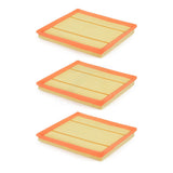 Air Filter (3 Pack) For BMW X5 X3 535i xDrive X6 X4 640i 740Li 530i 740i Gran Coupe GT M240i Turismo ActiveHybrid 5 740Ld 7 K57-100323