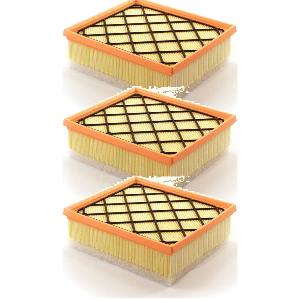 Air Filter (3 Pack) For Volvo S60 S40 XC60 C70 C30 V50 V60 XC70 Cross Country K57-100328