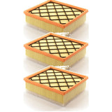 Air Filter (3 Pack) For Volvo S60 S40 XC60 C70 C30 V50 V60 XC70 Cross Country K57-100328