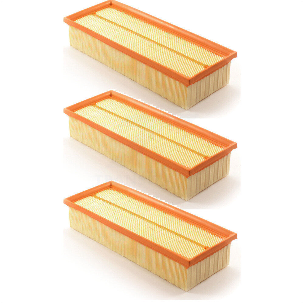Air Filter (3 Pack) For Volkswagen Jetta Passat Tiguan Beetle CC Audi GTI Q3 Golf Eos A3 SportWagen Quattro TT Limited TTS K57-100336